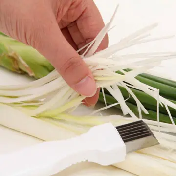 Houseeker Shallots Shred Slicer Plum Blossom Onion Scallions