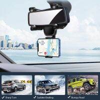 XMXCZKJ Universal Smartphone Car Rearview Mirror phone 360 Degrees GPS Navigation Phone cket For 6 8 Samsung Xiaomi