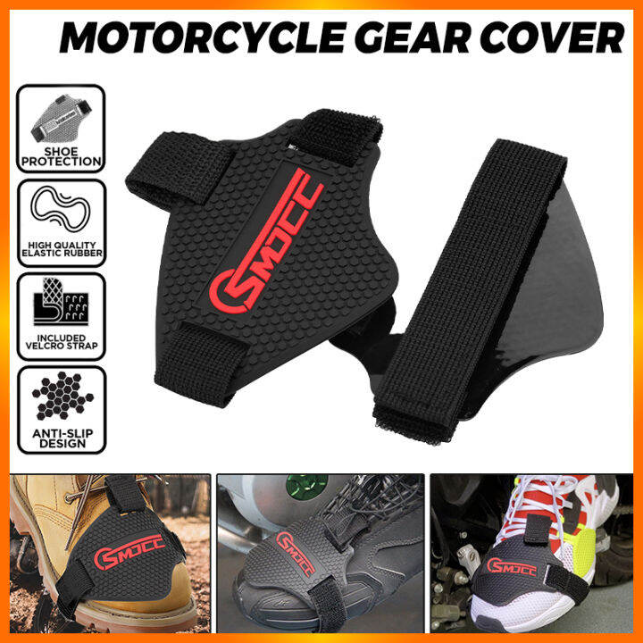 E&M Shoe Cover Shifter Motorcycle Gear Shift Pad Adjustable Shoe Boot