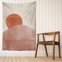 Sunrise Tapestry Snake Ornament Wall Hanging Tapestry Carpet Coffee Tarot Home Deocr Yoga Pad Bedspread Beach Mat Gift