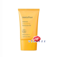 (ไซส์จริง 50mL) Innisfree Intensive Long-lasting Sunscreen Ex SPF50+ PA++++ อินนิสฟรี ครีมป้องกันรังสียูวี กันเหงื่อและความมัน ให้ความสดชื่นยาวนาน มีส่วนผสมของสารสกัดดอกทานตะวัน