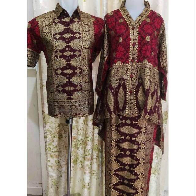 [PRE-ORDER] preorder COUPLE KEBAYA SONGKET PALEMBANG SKN12 [18DAYS ETA ...