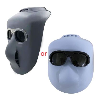Welding Mask Elastic Band Head Wearable Half Helmet Argon Arc Cap Eyes Protecting Welders Face Shield Head Protector