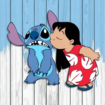 Disney Lilo and Stitch Decals - Set of 6 Lilo and Stitch Stickers for Kids and Adults - Vinyl Decals for Laptop, Tumbler, Water Bottle, Vehicles 
