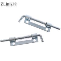 High Quality 9cm Long Silver Stainless Steel Door Latch Sliding Lock Barrel Bolt Latch Hasp Staple Gate Safety Lock 1Piece Door Hardware Locks Metal f