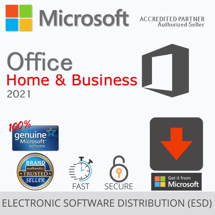 Microsoft Office Home & Business (Esd) Genuine License Secure Digital Downloadable  Product Key | Full Classic Apps | Business, Communication, Marketing &  Productivity Tools | Roi | Security | M365 | Fast Delivery | Easy  Installation | Lazada Ph