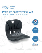 Ghế Curble Chair Wider Korea điều chỉnh tư thế ngồi, chống gù