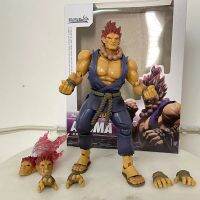 SHF Akuma Gouki หุ่นพีวีซีเกมคลาสสิคสตรีทไฟเตอร์ตัวเลขที่ของเล่นสำหรับสะสมของขวัญวันเกิดคริสต์มาส16ซม