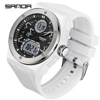 SANDA Top Brand 2022 New Mens Watches Sport Military Quartz Watch for Men Digital Watch 30M Waterproof Clock Relogio Masculino