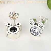 READY STOCK 925 sterling silver Hot Sale Flash Diamond Earrings Women Earrings