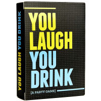 You Laugh You Drink The Drinking Game for People Who Cant Keep a Straight Face A Party Game Board Game