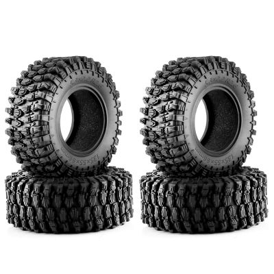 4Pcs 135X55mm 2.6 Inch Rubber Tire Wheel Tyre for 1/8 1/10 RC Crawler Car Axial SCX10 Wraith RR10 Capra YK4082 YK4083
