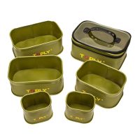 6 PCS Thickened Portable Fish Box Waterproof Fishing Gear Bag Outdoor Camping Wearable