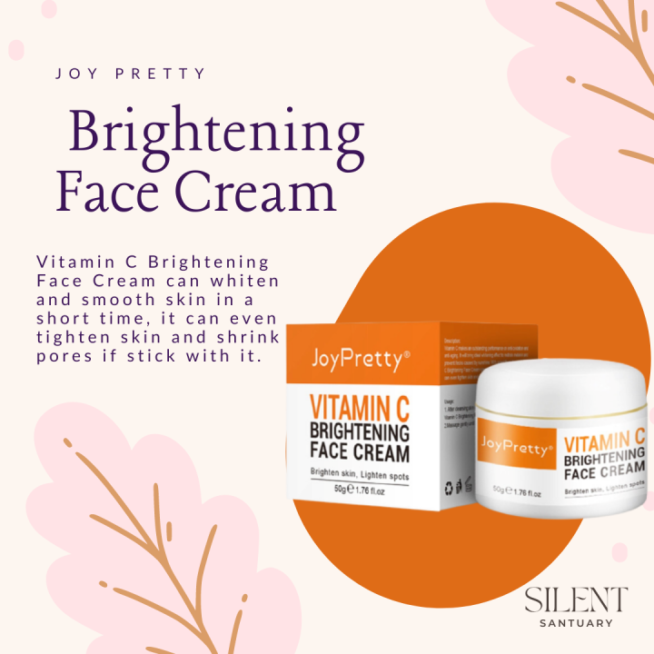 JOY PRETTY Vitamin C Face Cream Whitening Collagen Dark Spots Remover