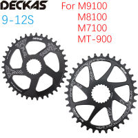 Deckas Direct Mount Chainring Round oval for 12 speed Shimano m9100 m8100 m7100 m6100 xtr 32 34 36 38T Chainwheel 12s tool