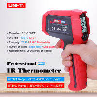 UNI-T UT309A UT309C Professional IR Thermomet-Er Non-Contact Temperatu-Re เมตรอินฟราเรด Temperatu-Re G-Un ข้อมูล Hold Display Hold