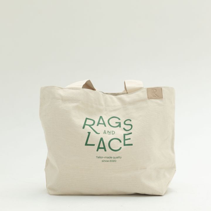 rags-and-lace-กระเป๋าผ้าแคนวาส-tote-bag-สี-beige