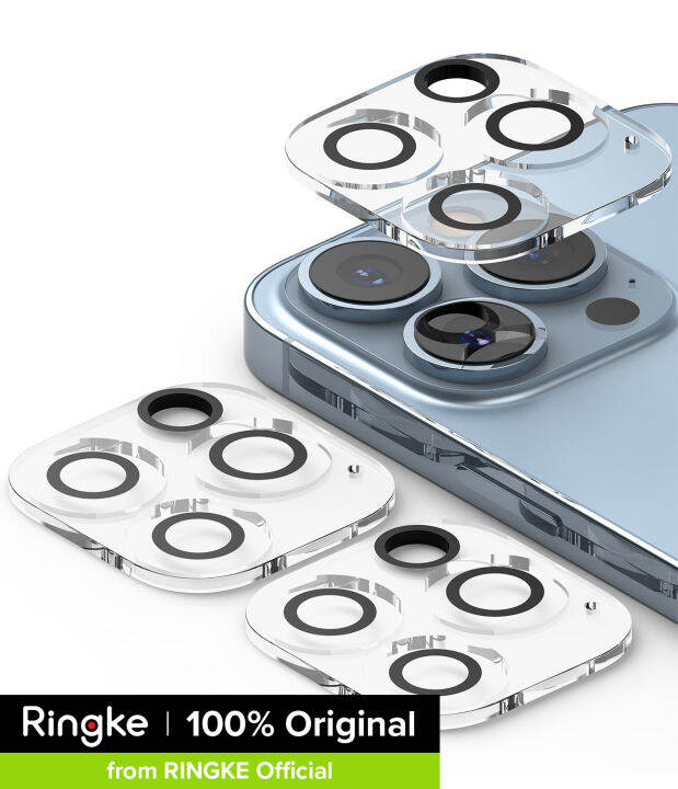 Ringke Tempered Camera Glass (3 Pack) for iPhone 13 Pro Max / iPhone 13