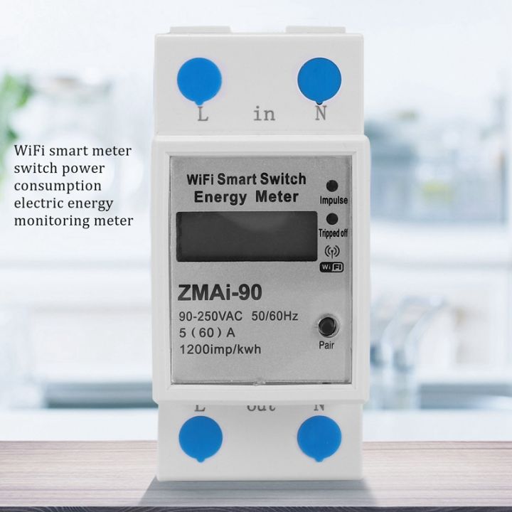 wifi-smart-power-meter-switch-power-consumption-energy-monitoring-meter-110v-220v-din-rail-smart-life-tuya-app-remote-control