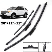 Misima Wiper คือ Ford Explorer,ที่ปัดน้ำฝนกระจกหน้าและหลัง,26 "; 22",11。2011、2012、2013、2014、2015、2016