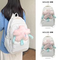 Summer cute childrens shoulder bag girl 2023 new school bag college student junior high school student large-capacity backpack 【QYUE】