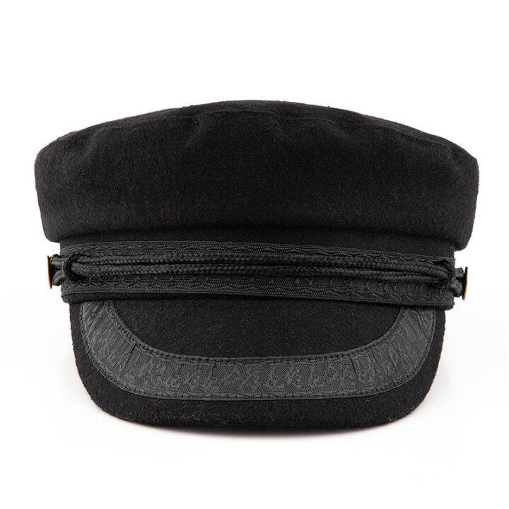 large-size-navy-cap-small-head-flat-hat-felt-army-hat-big-bone-men-wool-plus-sizes-military-caps-52-55cm-55-57cm-58-60cm-60-63cm