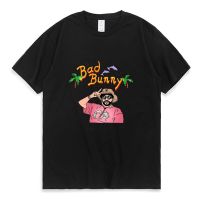 Bad Bunny UN VERANO SIN TI Graphics T Shirt Street Unisex Hip Hop T-Shirts Tops Music Album Double Sided Print Short Sleeve Tees XS-4XL-5XL-6XL