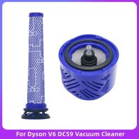 Filter Pre Post-Motor HEPA Filter Kit Suitable for Dyson V6 DC59 Vacuum Cleaner Parts DY-96674101 DY-96566101 Replacement