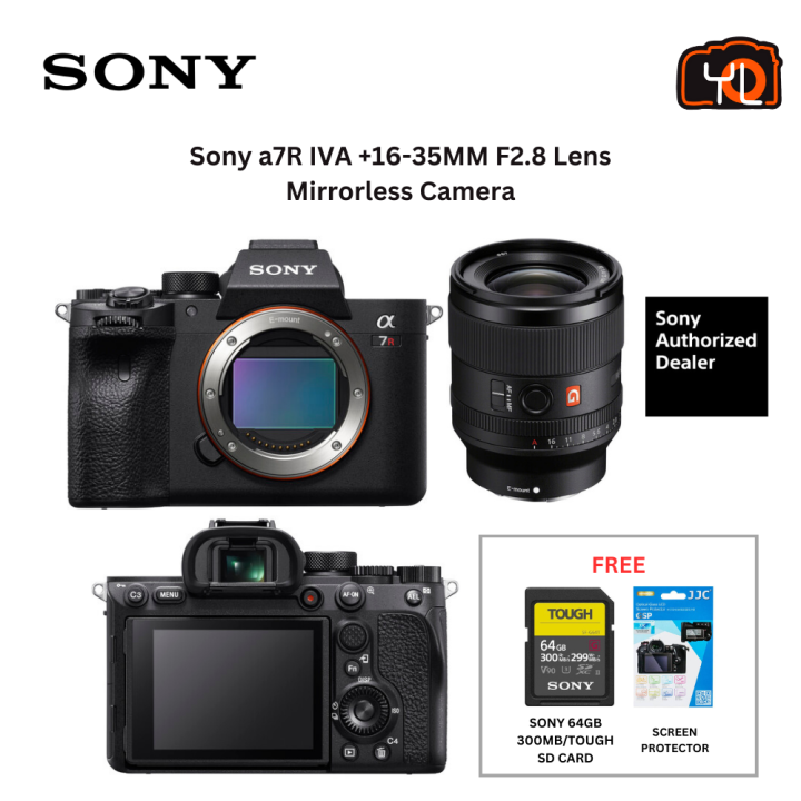 Sony a7R IVA + 1635mm f2.8 Mirrorless Camera Lazada