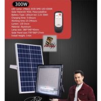 โปรโมชั่น สปอตไลท์ ไฟโซล่าเซลล์ Solar LED 300W โซล่าเซลล์ รุ่นJD-7300 Light ของดี ถูก โซล่าเซลล์ ไฟโซล่าเซลล์ ไฟแสงโซล่าเซล ไฟแสงอาทิตย์