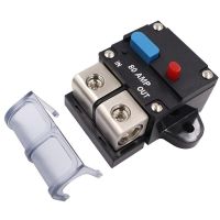 【DT】hot！ 50A 60A 80A 100A 150A 200A 250A 300A Circuit Fuse Car Boat Security Accessories