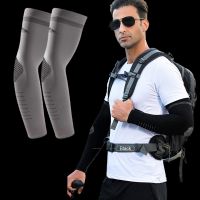 [Rear Waves] WALK Ifhs ครีมกันแดดกลางแจ้งแขนผู้ชายผู้หญิง SportsSilk Anti UV Breathable FishingHiking ClimbingArm Guard