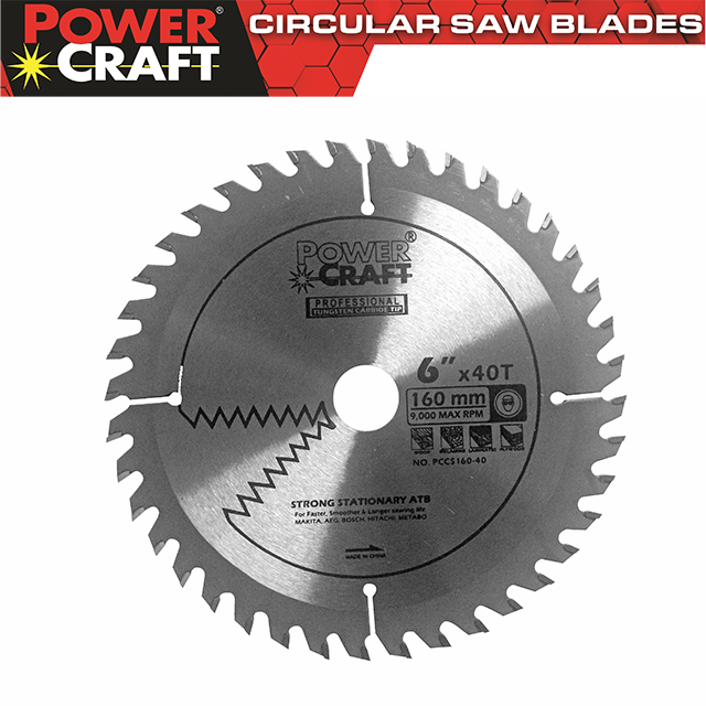 Powercraft Circular Saw Blade for Wood PCCS16040TK Circular Saw