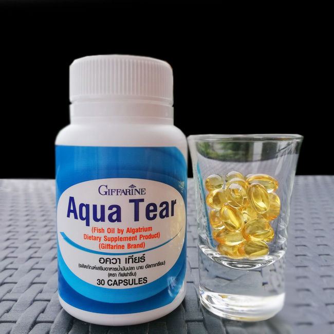 บำรุงสายตา-ลดอาการตาแห้ง-ช่วยให้ตาชุ่มชื่นขึ้น-ลดอาการคันตาเคืองตา-aqua-tear