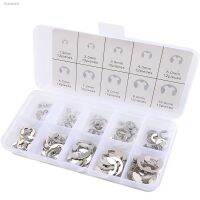 ✴☃ Kit contains various stainless steel circlips 120 pieces M1.5 M10 retaining ring for shaft fixing washer