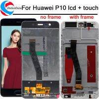 5.1 เหมาะสำหรับ Huawei P10จอ LCD ที่มีสัมผัสขอบจอประกอบหน้าจอดิจิตอลเหมาะสำหรับ VTR-L09 LCD ของ Huawei P10 VTR-L10 VTR-L29