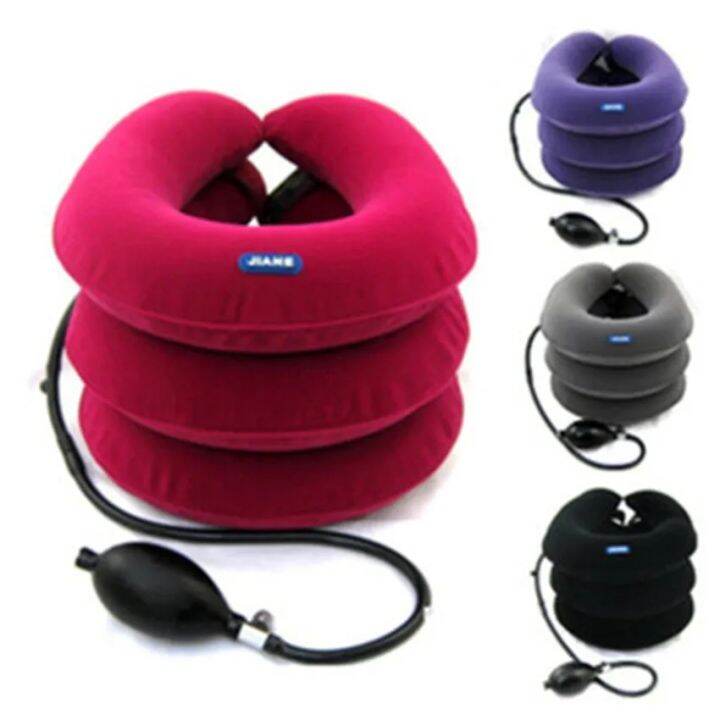 JIAHE Portable cervical traction with 3 hose tube cervical disease