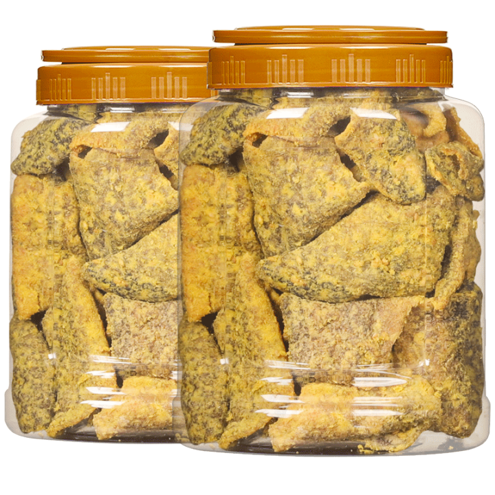 Dried Seafood Snacks, Fish Skin Crispy, Salted Egg Yolk, Cod Skin Instant Snacks Lazada