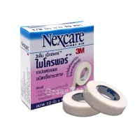 3M Nexcare Micropore 3เอ็ม เน็กซ์แคร์ ไมโครพอร์ เทปแต่งแผลชนิดเยื่อกระดาษ 1/2 นิ้วx10 หลา