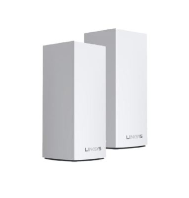 LINKSYS VELOP DUAL-BAND AX5400 INTELLIGENT MESH WIFI SYSTEM WIFI 6 MU-MIMO SYSTEM 2-PK MX5502-AH