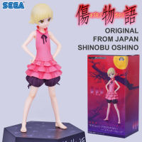 Figure ฟิกเกอร์ งานแท้ 100% Sega Kizumonogatari ปกรณัมของตำหนิ Kiss Shot Acerola Orion Heart Under Blade คิสช็อต อาเซโรล่าโอไรออน ฮาร์ตอันเดอร์เบลด Shinobu Oshino โอชิโนะ ชิโนบุ Ver Original from Japan Anime อนิเมะ การ์ตูน มังงะ manga Model โมเดล