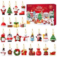 Calendar Christmas Advent Ornaments Tree Hangingcountdowndecorations Mini Decoration Kids Resin Ornament Pendant Charmsdays