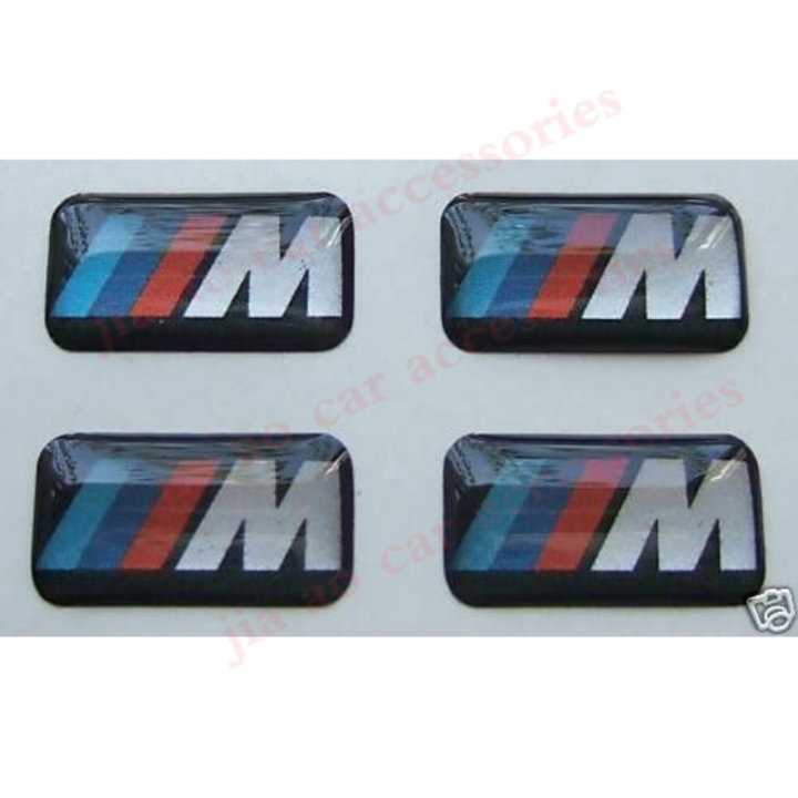 LAIFU 4 BMW M Tec Logo Alloy Wheels emblem M5 E39 E60 E61 X5 | Lazada PH