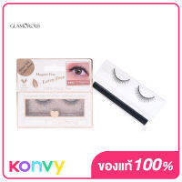 ขนตาปลอม GLAMOROUS Magic Korean Silk Lashes Mini Set #XS02 แกนนิ่ม​ ไม่ทิ่มตา​ ขนตาบางเบา​ ไม่คัน