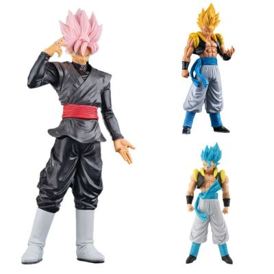 Dragon Ball Super Figures Anime Model Son Goku Silver Action Figure Gogeta Figurine 18cm 32cm Statue Collection Toy Bejīta Figma