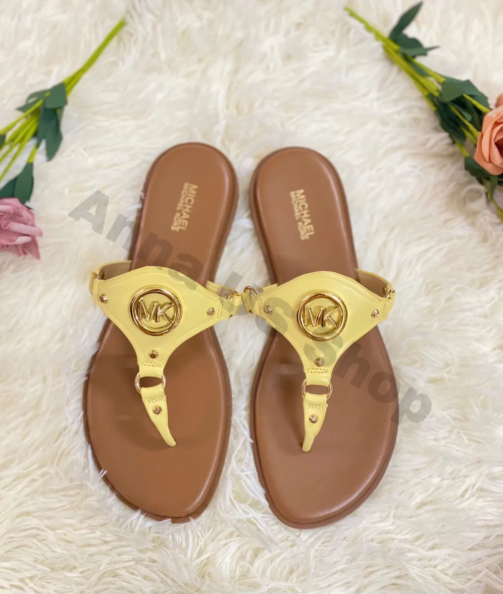 Dép Xỏ Ngón Nữ Michael Kors Women's Conway T-Strap Sandals 