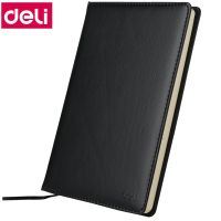 《   CYUCHEN KK 》 Deli 7901 Business PU Notebook Leather Face Note Book ขนาดทั่วไป16K 18K 25K 32K 48K ตัวเลือกสำหรับสำนักงานนักเรียนใช้ในบ้าน