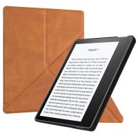 Origami Stand Case for Kindle Oasis 9th Generation and Kindle Oasis 10th Generation - Premium PU Leather Cover with Sleep/Wake