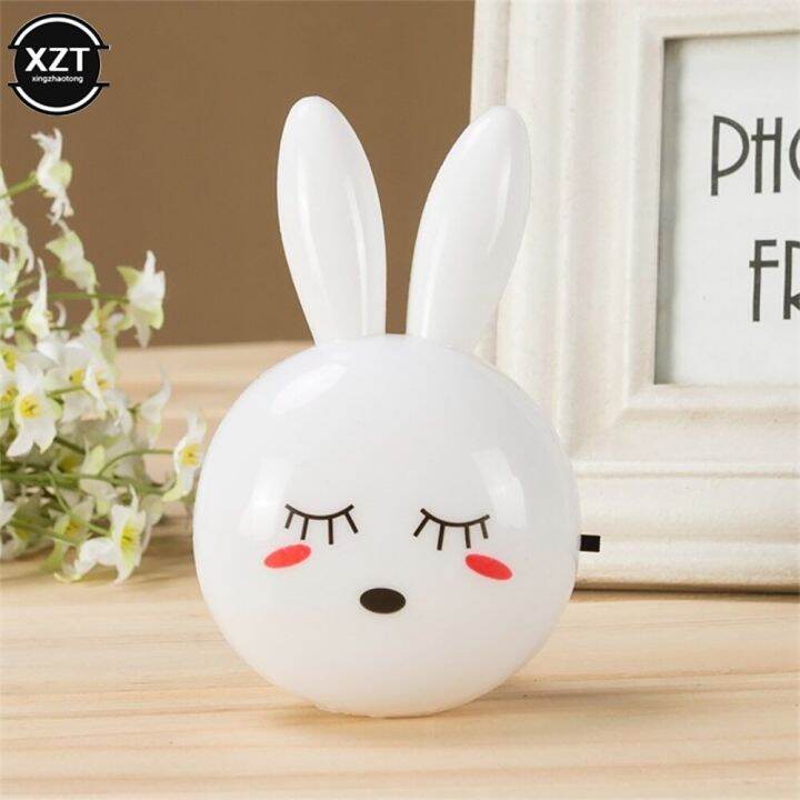 3-colors-led-cartoon-cute-rabbit-night-lamp-switch-on-off-wall-light-ac110-220v-us-plug-bedside-lamp-for-children-kids-baby-gift