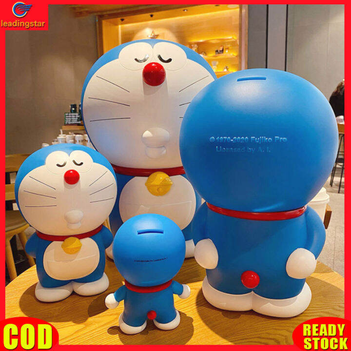 leadingstar-rc-authentic-children-doraemon-piggy-bank-cute-cartoon-large-capacity-anti-fall-piggy-bank-for-boys-girls-gifts-ornament